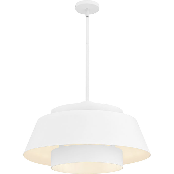 Myhouse Lighting Quoizel - LMI2824W - Three Light Pendant - Lumi - Matte White