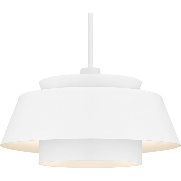 Myhouse Lighting Quoizel - LMI2824W - Three Light Pendant - Lumi - Matte White