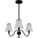 Myhouse Lighting Quoizel - MCK5022MBK - Three Light Chandelier - McKinney - Matte Black