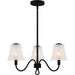 Myhouse Lighting Quoizel - MCK5022MBK - Three Light Chandelier - McKinney - Matte Black