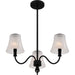 Myhouse Lighting Quoizel - MCK5022MBK - Three Light Chandelier - McKinney - Matte Black