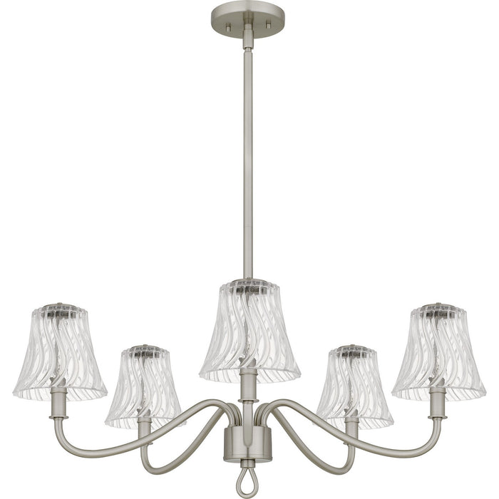 Myhouse Lighting Quoizel - MCK5030BN - Five Light Chandelier - McKinney - Brushed Nickel