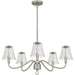 Myhouse Lighting Quoizel - MCK5030BN - Five Light Chandelier - McKinney - Brushed Nickel