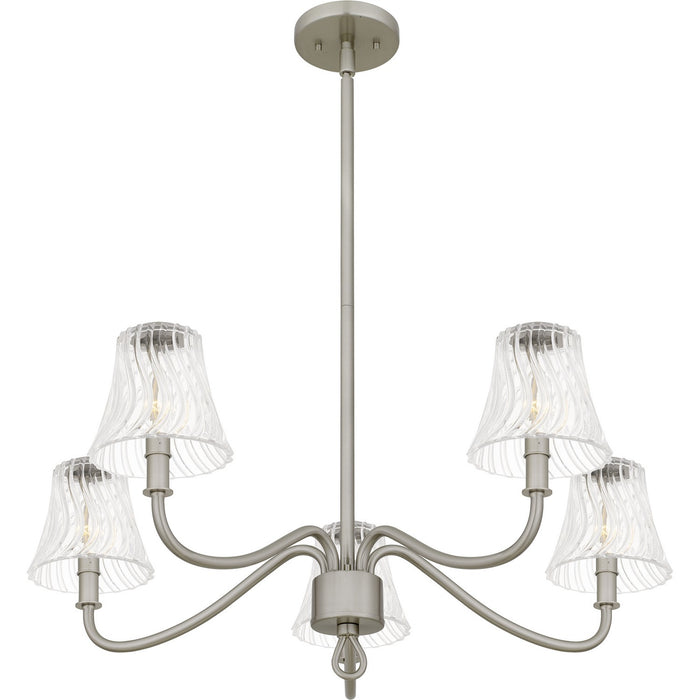 Myhouse Lighting Quoizel - MCK5030BN - Five Light Chandelier - McKinney - Brushed Nickel