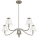 Myhouse Lighting Quoizel - MCK5030BN - Five Light Chandelier - McKinney - Brushed Nickel