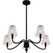 Myhouse Lighting Quoizel - MCK5030MBK - Five Light Chandelier - McKinney - Matte Black