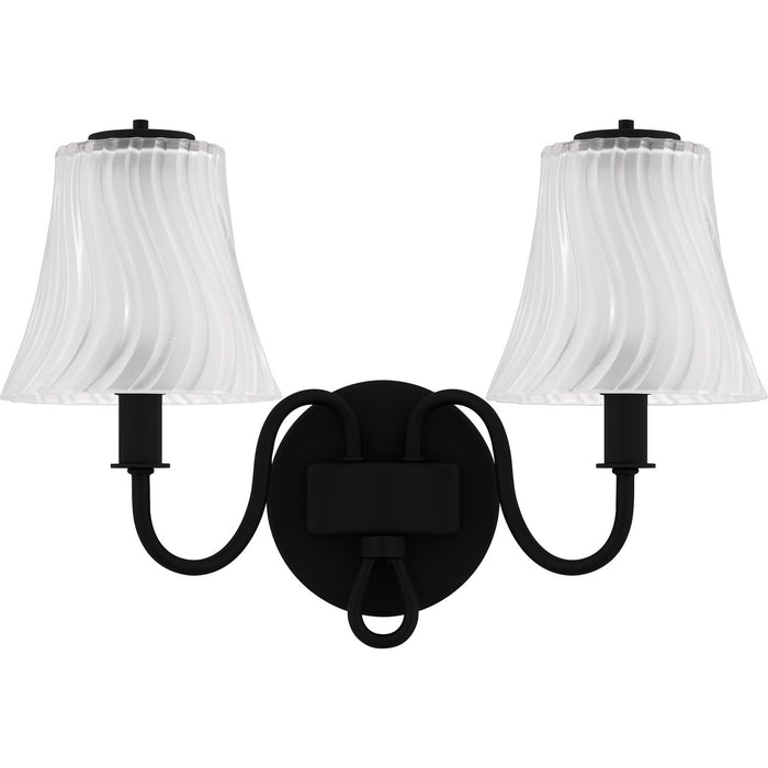 Myhouse Lighting Quoizel - MCK8615MBK - Two Light Bath - McKinney - Matte Black