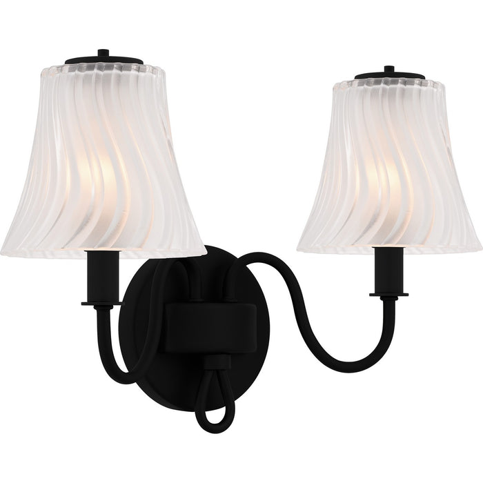 Myhouse Lighting Quoizel - MCK8615MBK - Two Light Bath - McKinney - Matte Black