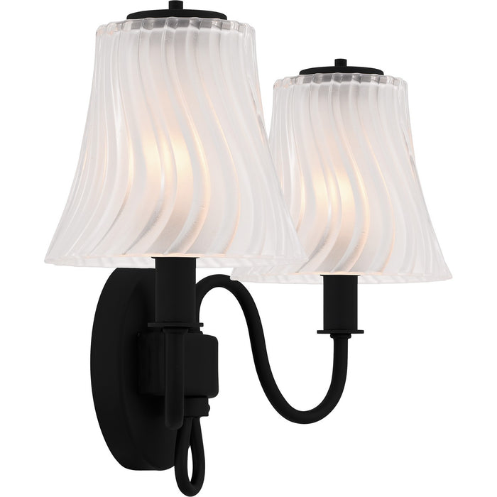 Myhouse Lighting Quoizel - MCK8615MBK - Two Light Bath - McKinney - Matte Black