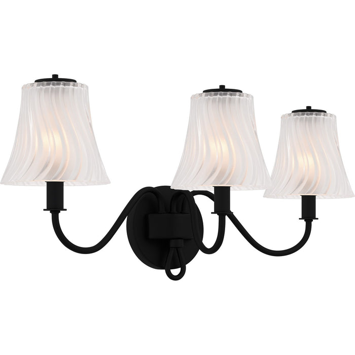 Myhouse Lighting Quoizel - MCK8623MBK - Three Light Bath - McKinney - Matte Black