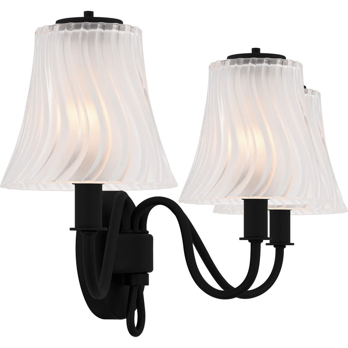 Myhouse Lighting Quoizel - MCK8623MBK - Three Light Bath - McKinney - Matte Black