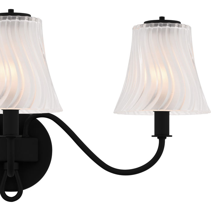 Myhouse Lighting Quoizel - MCK8623MBK - Three Light Bath - McKinney - Matte Black