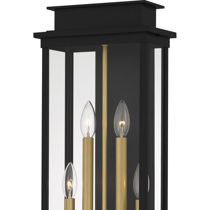 Myhouse Lighting Quoizel - NOE8410MBK - Two Light Outdoor Wall Lantern - Noelle - Matte Black
