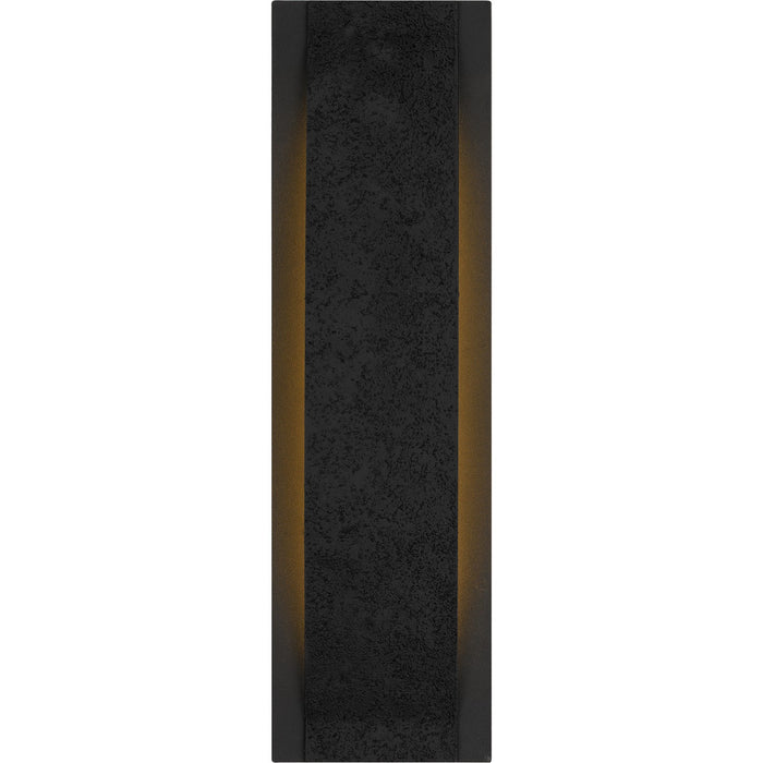 Myhouse Lighting Quoizel - ONX8405EK - LED Outdoor Wall Lantern - Onyx - Earth Black