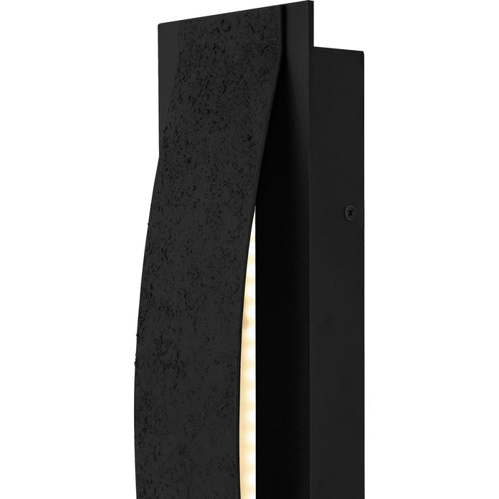 Myhouse Lighting Quoizel - ONX8405EK - LED Outdoor Wall Lantern - Onyx - Earth Black