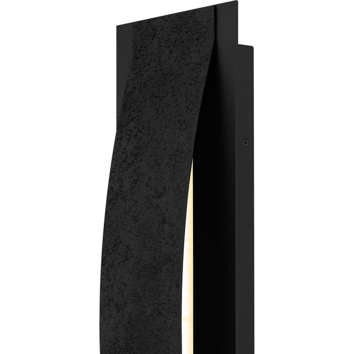 Myhouse Lighting Quoizel - ONX8407EK - LED Outdoor Wall Lantern - Onyx - Earth Black
