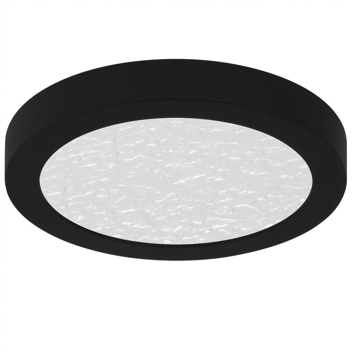 Myhouse Lighting Quoizel - OSTC1708EK - LED Flush Mount - Outskirts - Earth Black