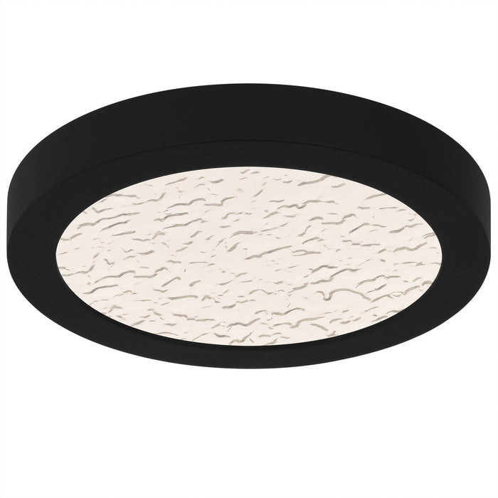 Myhouse Lighting Quoizel - OSTC1708EK - LED Flush Mount - Outskirts - Earth Black