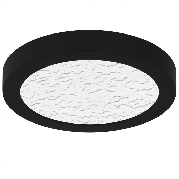 Myhouse Lighting Quoizel - OSTC1708EK - LED Flush Mount - Outskirts - Earth Black