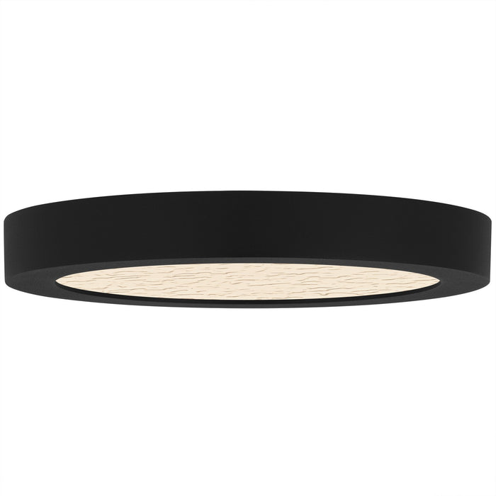 Myhouse Lighting Quoizel - OSTC1708EK - LED Flush Mount - Outskirts - Earth Black