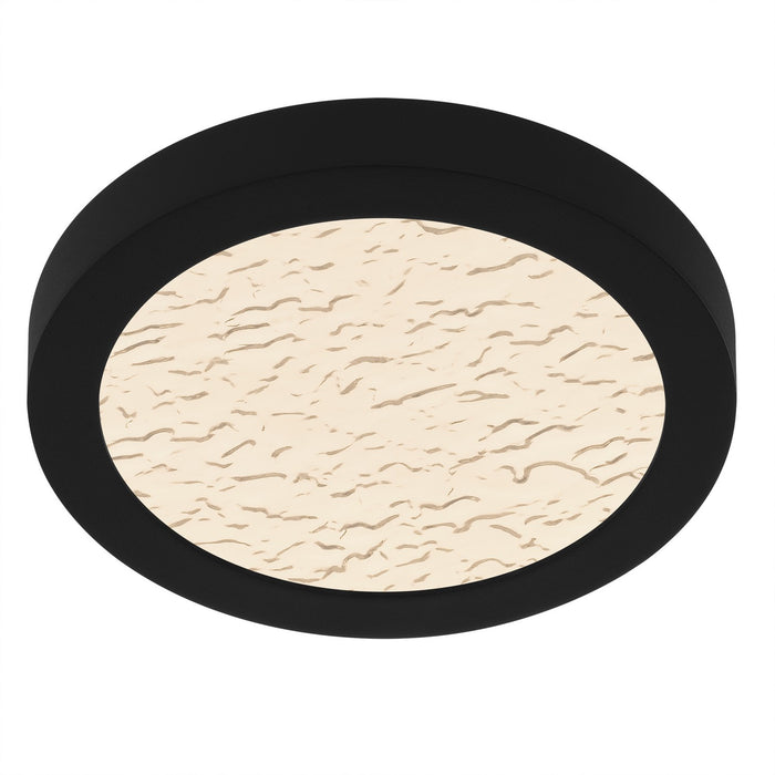 Myhouse Lighting Quoizel - OSTC1708EK - LED Flush Mount - Outskirts - Earth Black