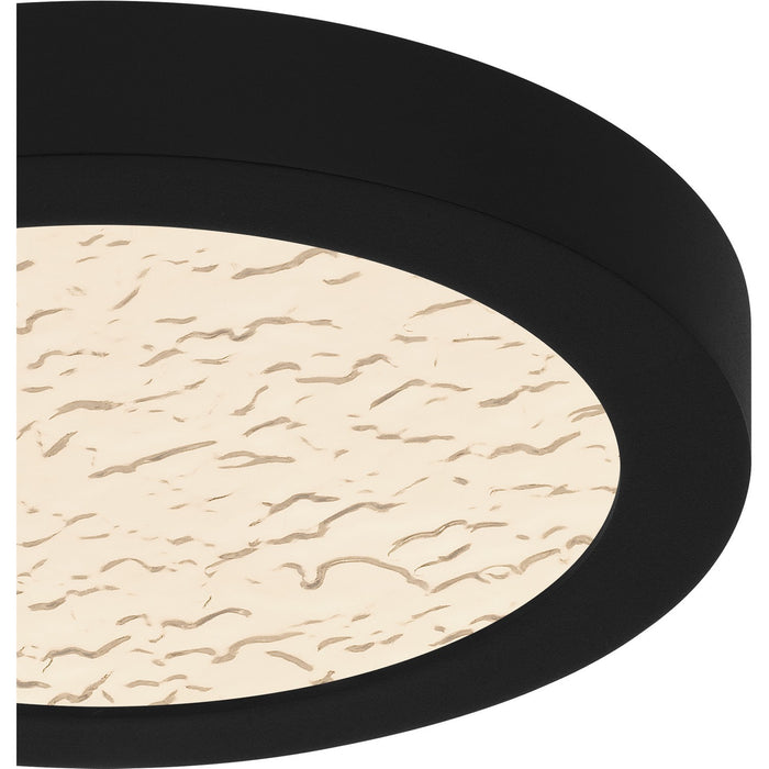 Myhouse Lighting Quoizel - OSTC1708EK - LED Flush Mount - Outskirts - Earth Black