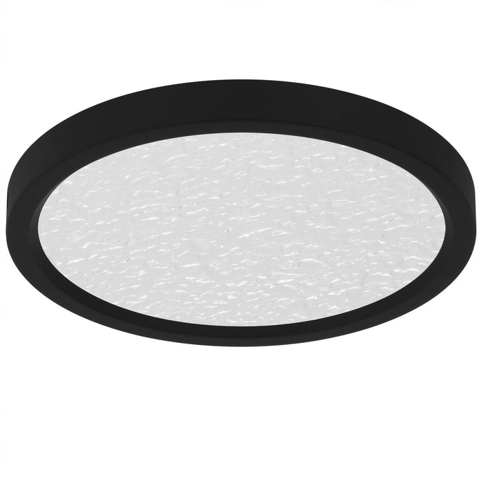 Myhouse Lighting Quoizel - OSTC1711EK - LED Flush Mount - Outskirts - Earth Black