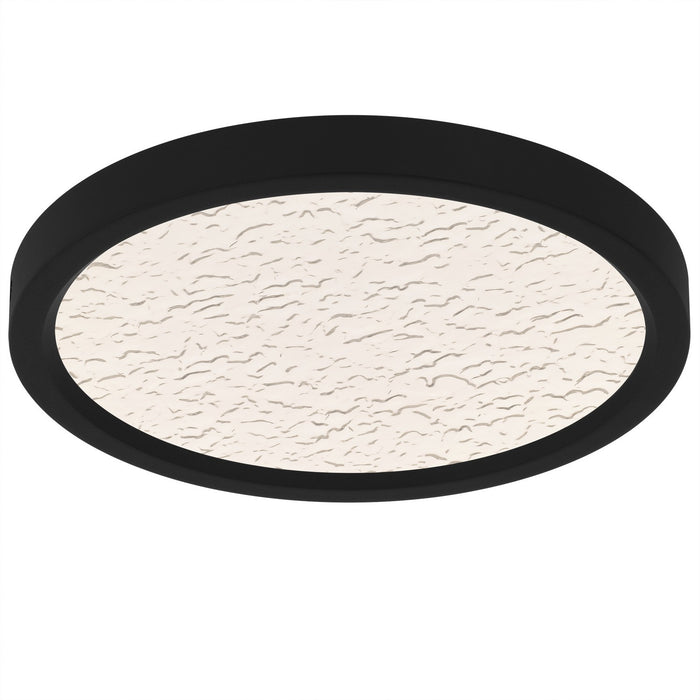 Myhouse Lighting Quoizel - OSTC1711EK - LED Flush Mount - Outskirts - Earth Black