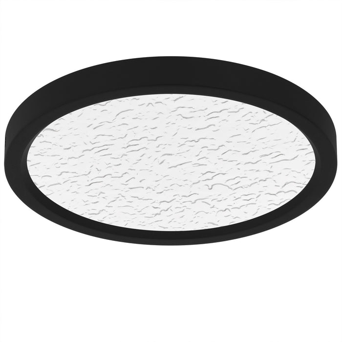 Myhouse Lighting Quoizel - OSTC1711EK - LED Flush Mount - Outskirts - Earth Black