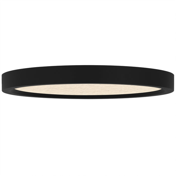 Myhouse Lighting Quoizel - OSTC1711EK - LED Flush Mount - Outskirts - Earth Black