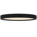 Myhouse Lighting Quoizel - OSTC1711EK - LED Flush Mount - Outskirts - Earth Black