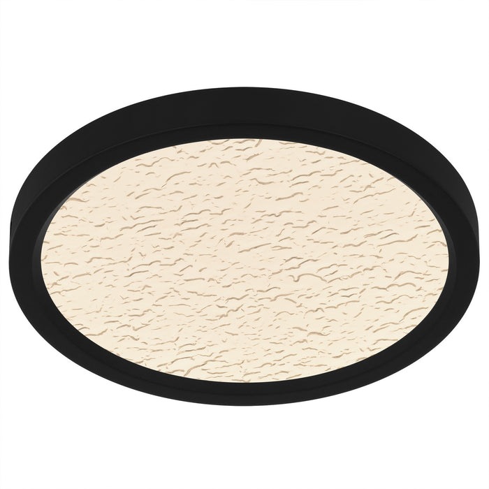 Myhouse Lighting Quoizel - OSTC1711EK - LED Flush Mount - Outskirts - Earth Black