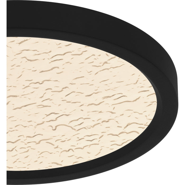Myhouse Lighting Quoizel - OSTC1711EK - LED Flush Mount - Outskirts - Earth Black
