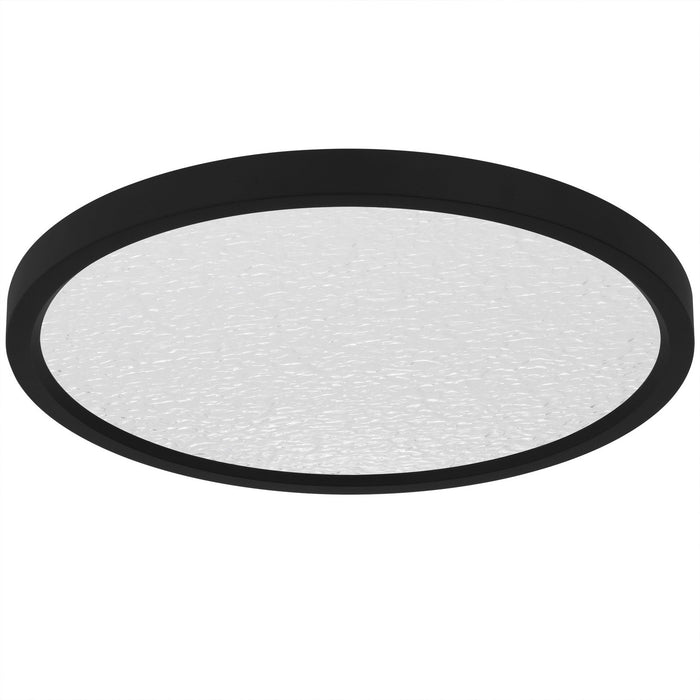Myhouse Lighting Quoizel - OSTC1715EK - LED Flush Mount - Outskirts - Earth Black