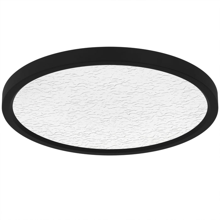 Myhouse Lighting Quoizel - OSTC1715EK - LED Flush Mount - Outskirts - Earth Black