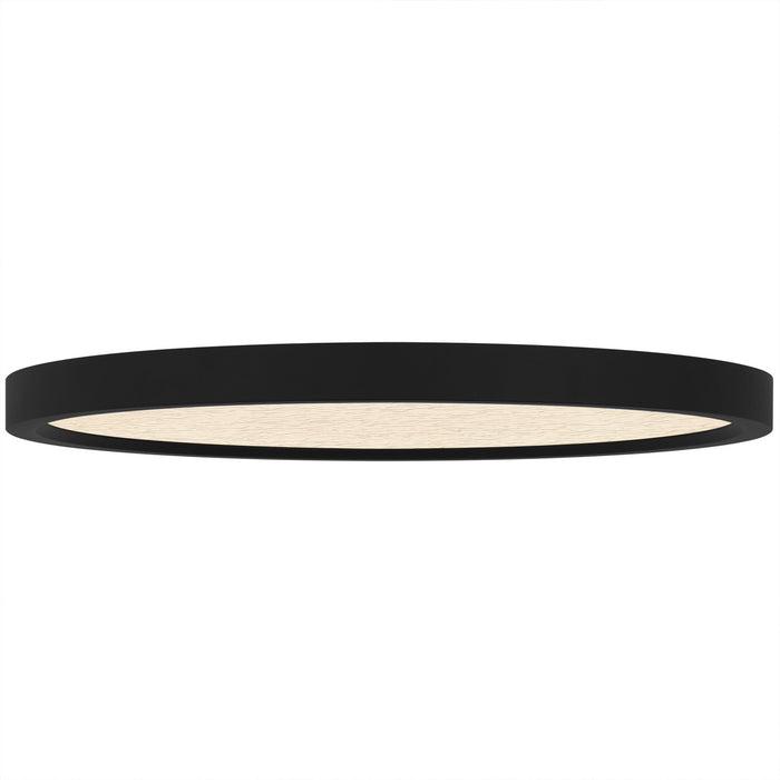 Myhouse Lighting Quoizel - OSTC1715EK - LED Flush Mount - Outskirts - Earth Black