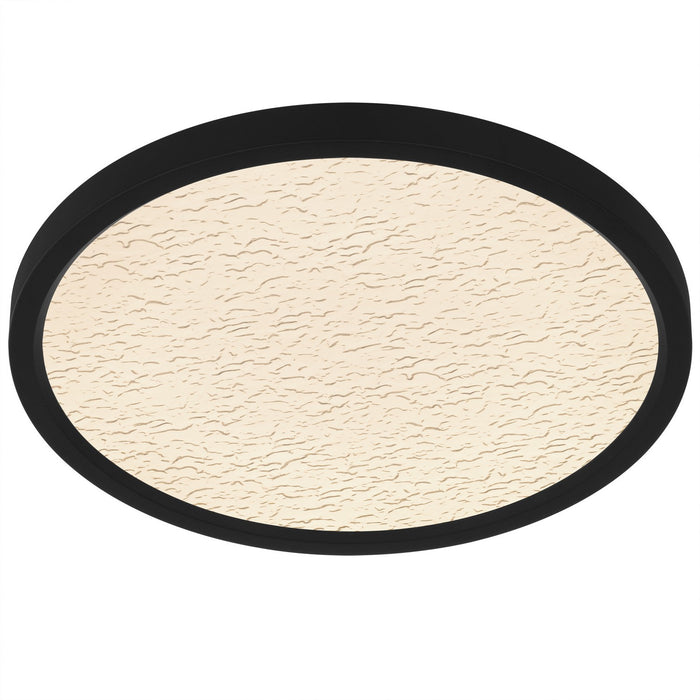 Myhouse Lighting Quoizel - OSTC1715EK - LED Flush Mount - Outskirts - Earth Black