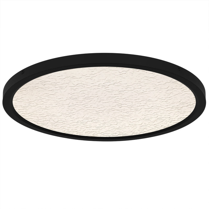 Myhouse Lighting Quoizel - OSTC1720EK - LED Flush Mount - Outskirts - Earth Black