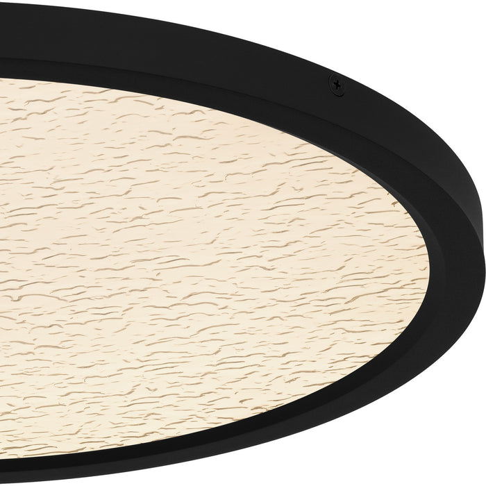 Myhouse Lighting Quoizel - OSTC1720EK - LED Flush Mount - Outskirts - Earth Black