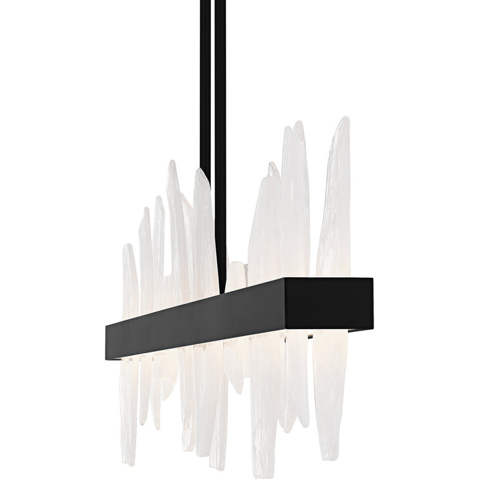Myhouse Lighting Quoizel - PCAUR142MBK - LED Linear Chandelier - Aurelia - Matte Black