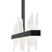 Myhouse Lighting Quoizel - PCAUR142MBK - LED Linear Chandelier - Aurelia - Matte Black
