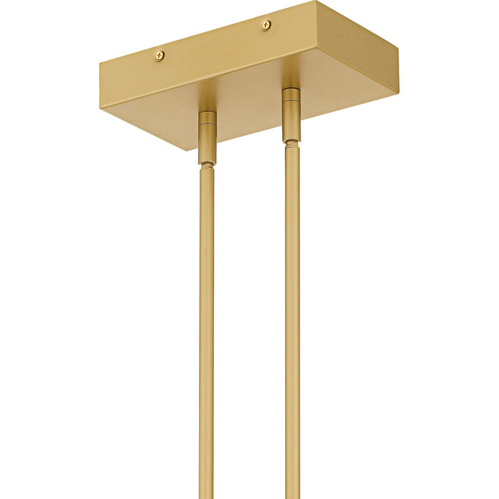 Myhouse Lighting Quoizel - PCAUR142SGD - LED Linear Chandelier - Aurelia - Soft Gold