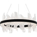 Myhouse Lighting Quoizel - PCAUR5030MBK - LED Chandelier - Aurelia - Matte Black