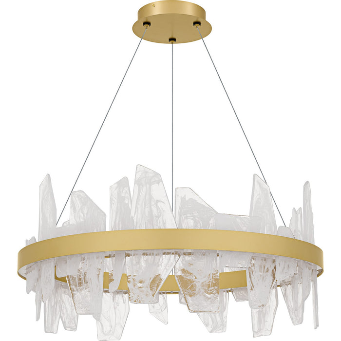 Myhouse Lighting Quoizel - PCAUR5030SGD - LED Chandelier - Aurelia - Soft Gold