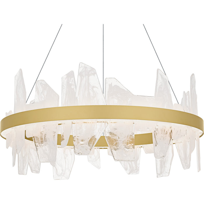 Myhouse Lighting Quoizel - PCAUR5030SGD - LED Chandelier - Aurelia - Soft Gold