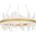 Myhouse Lighting Quoizel - PCAUR5030SGD - LED Chandelier - Aurelia - Soft Gold