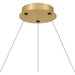 Myhouse Lighting Quoizel - PCAUR5030SGD - LED Chandelier - Aurelia - Soft Gold