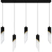 Myhouse Lighting Quoizel - PCAYS540MBK - LED Linear Chandelier - Alys - Matte Black