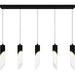 Myhouse Lighting Quoizel - PCAYS540MBK - LED Linear Chandelier - Alys - Matte Black