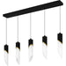 Myhouse Lighting Quoizel - PCAYS540MBK - LED Linear Chandelier - Alys - Matte Black